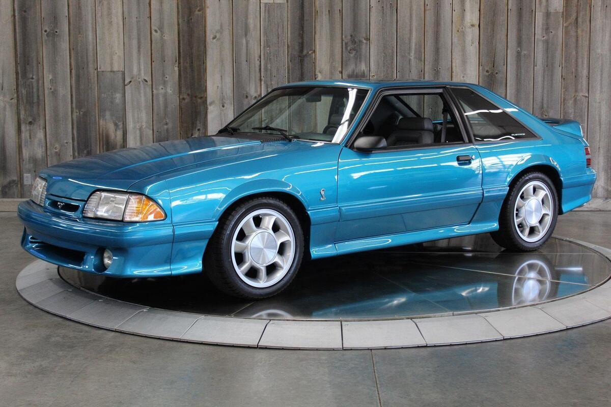 1993 Ford Mustang SVT Certificate- Window Sticker - Sunroof - photo 2