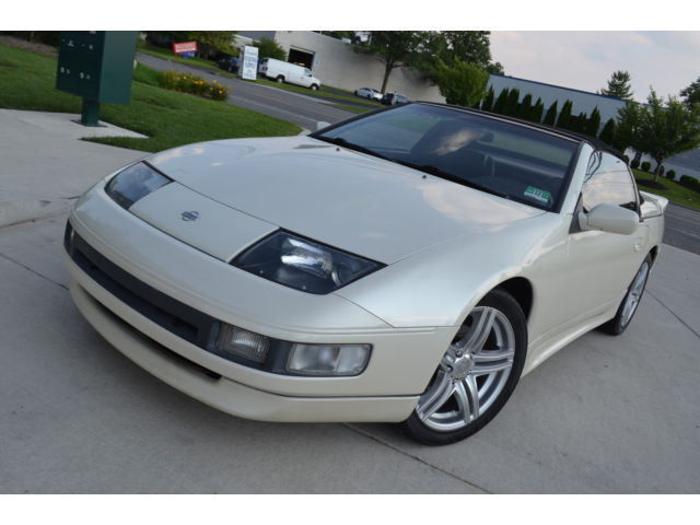 1993 NISSAN 300ZX CONVERTIBLE 5 SPEED MANUAL BRAND NEW CONV TOP, LEATHER 1993 Nissan 300ZX 2dr Converti
