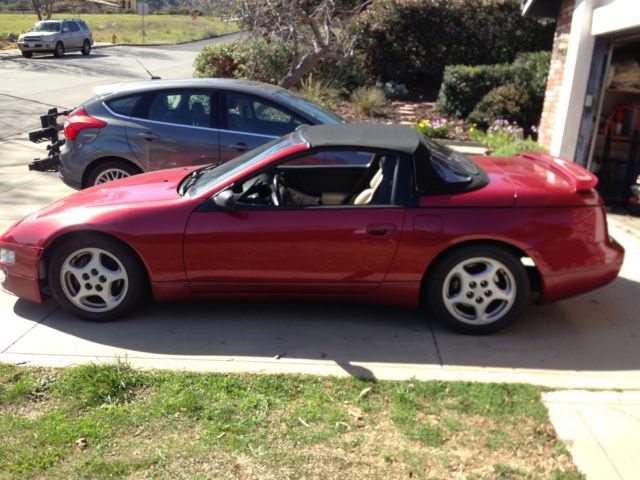 1993 Nissan 300ZX Convertible Twin Turbo Manual Transmission 1993 Nissan 300ZX