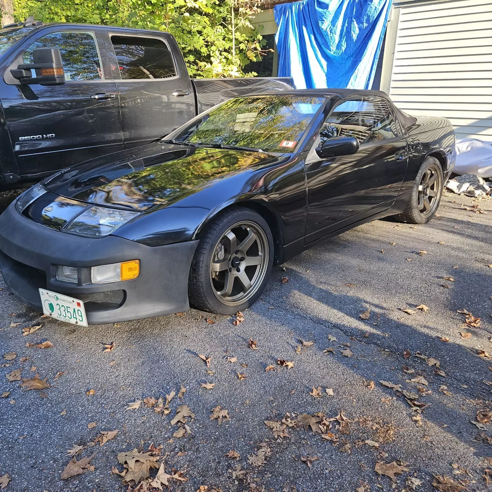 1993 Nissan 300ZX Coupe Black Base 1993 Nissan 300ZX Base