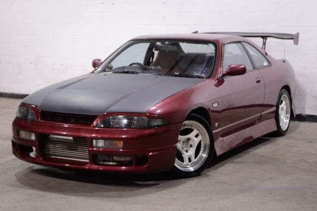 1993 Nissan Skyline GTS25t 76,980 Miles Red coupe RB25DET 5 speed Manual RHD JDM 1993 Nissan GT-R