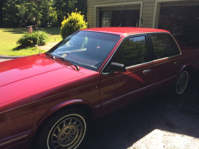 1993 Oldsmobile Oldsmoble Cierra S Maroon - photo 6
