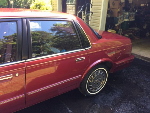 1993 Oldsmobile Oldsmoble Cierra S Maroon - photo 7