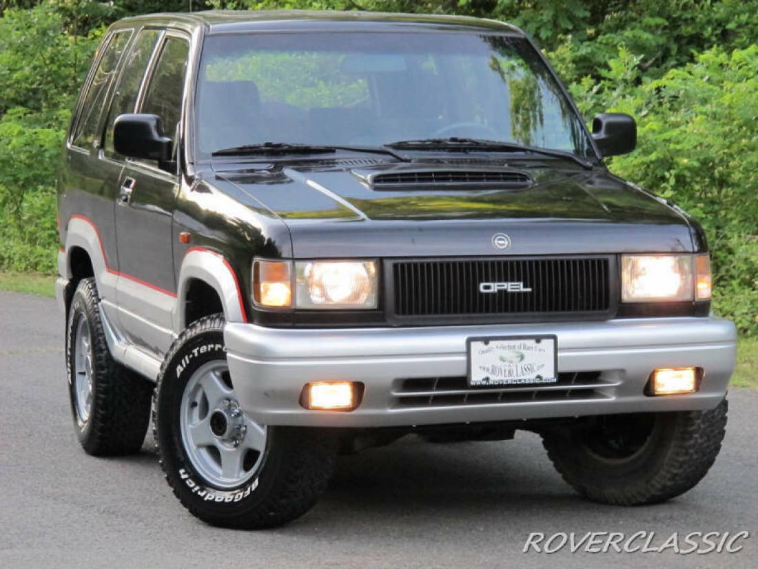 1993 OPEL MONTEREY DIESEL RS 4X4 ... 88,235 Original Kilometers 1993 Isuzu Trooper RS 5 Speed