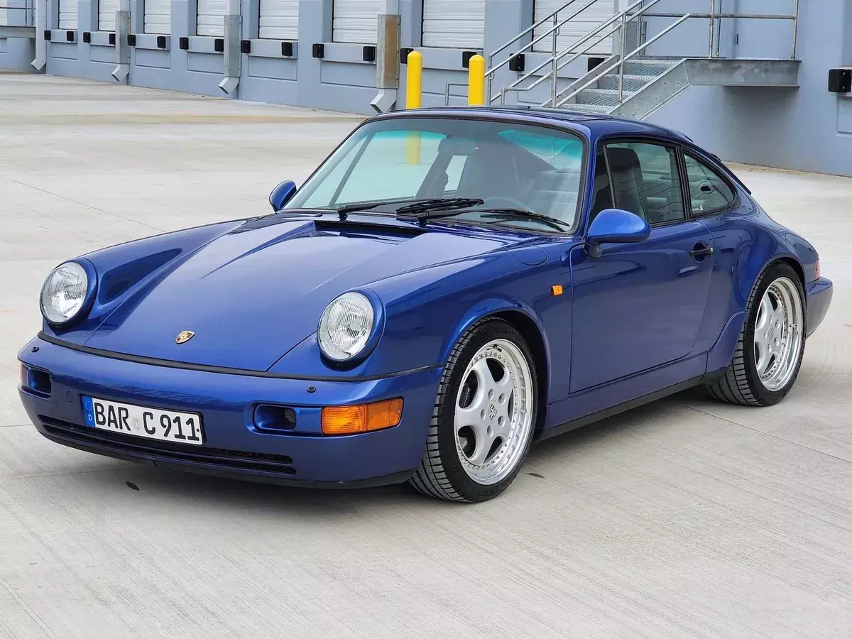1993 Porsche 911 Carrera 4 67,257 Miles Blue Coupe 3.6L 1993 Porsche 911 Carrera 4