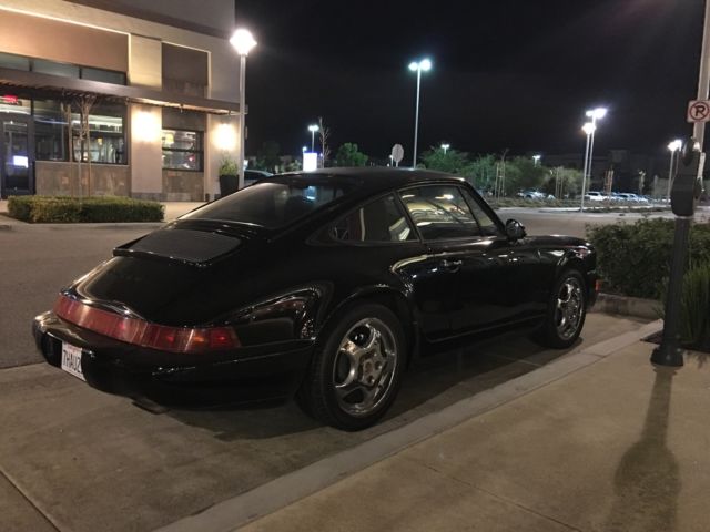 1993 Porsche 911 Carrera 4 - Model 964 - Black/Black - Clean California Car 1993 Porsche 911 Black