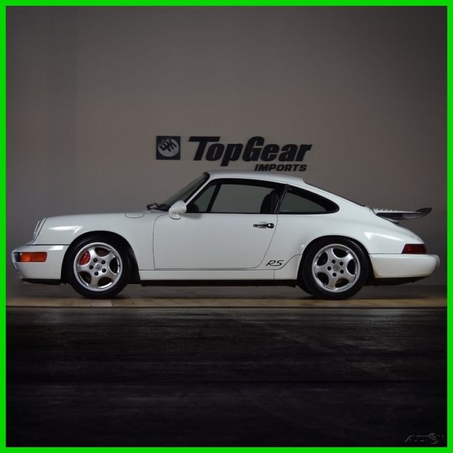 1993 Porsche RS Coupe Rare Sunroof & Air Conditioning Delete Option 1993 Porsche 911 RS