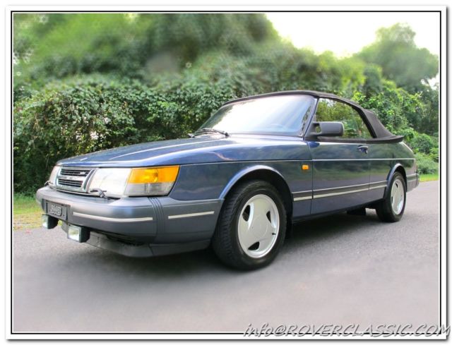 1993 SAAB 900 ... 99,342 Miles CONVERTIBLE, TURBO ENGINE, MANUAL GEARBOX 1993 Saab 900