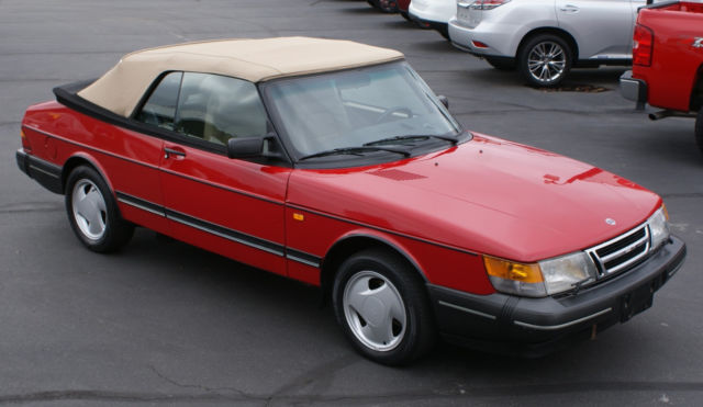 1993 Saab 900 Turbo Convertible Last Year Swedish Built Iconic Classic Design 1993 Saab 900 900 Turbo