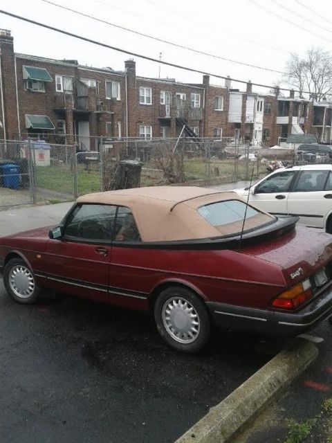 1993 Saab 900 S Convertible 2-Door
