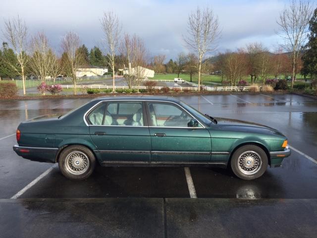 1993 Sedan Used 4.0L 244ci 8 Cylinder Engine Automatic Leather Green 1993 BMW 7-Series 740iL
