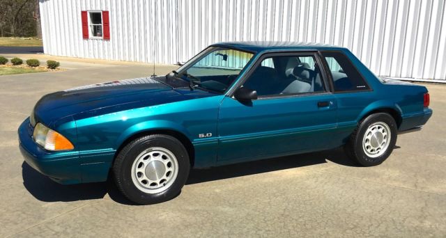 1993 Ford Mustang 93 5.0 5-speed SSP Police Coupe in Reef Blue - photo 5
