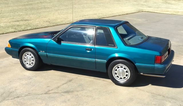 1993 Ford Mustang 93 5.0 5-speed SSP Police Coupe in Reef Blue - photo 8