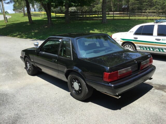 1993 SSP Mustang Fox-body Former FHP vehicle 1993 Ford Mustang