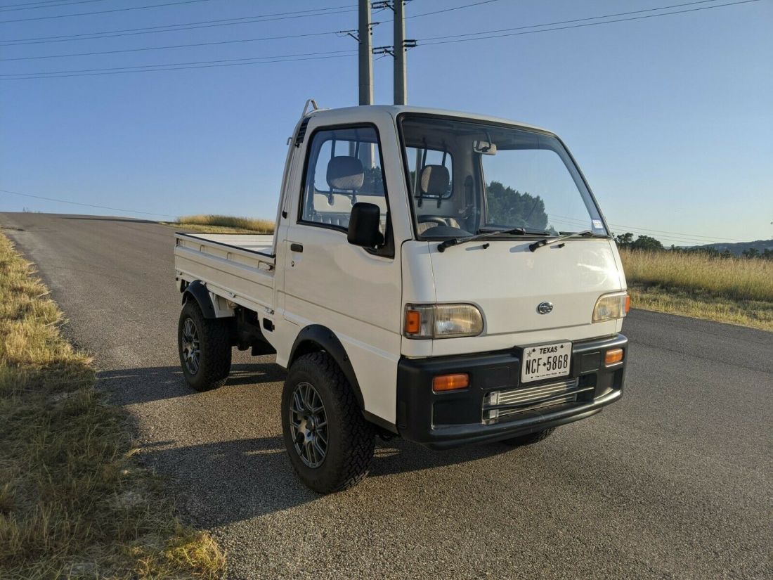 1993 Subaru Sambar turbocharged KEI mini truck 1993 Subaru Sambar