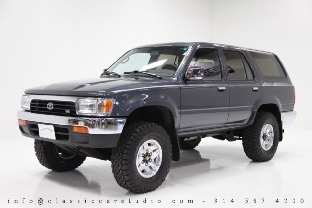 1993 Toyota 4Runner SR5 V6 4x4: 3.0L V6, 5-Speed Manual & 12k Original Miles! 1993 Toyota 4Runner V6