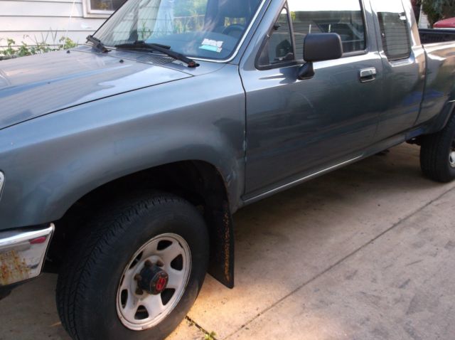 1993 TOYOTA 4X4 PICKUP KING CAB 1 OWNER 64,496 MILES GOOD SHAPE AC WORK TRUCK 1993 Toyota 4X4 PICKUP