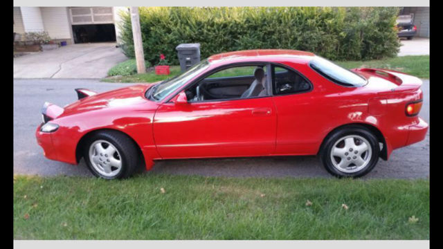 1993 Toyota Celica GT 2dr Coupe 34777 Miles red Coupe 2.2L I4 Natural Aspiration 1993 Toyota Celica GT 2dr Coupe