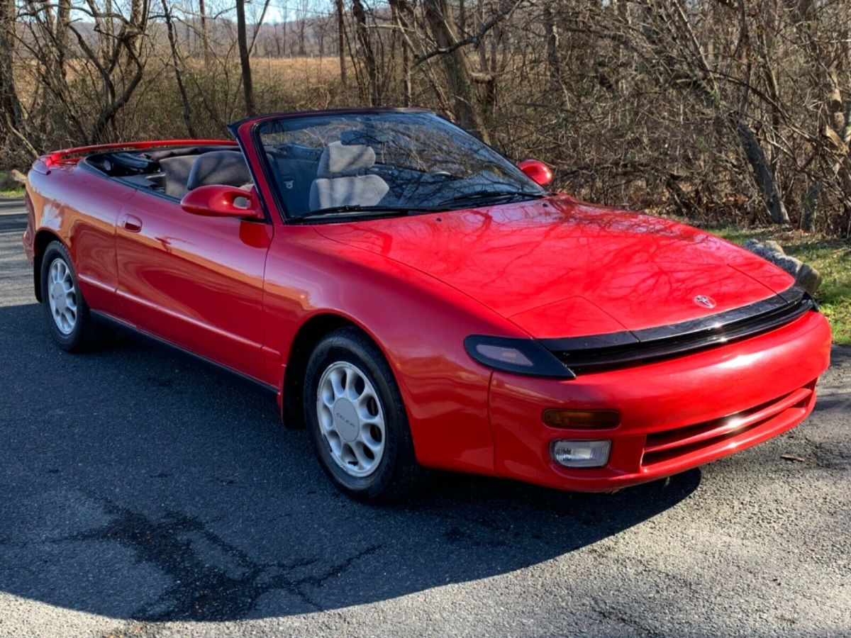 1993 Toyota Celica GT Convertible 2.2L Engine Great Driver No Reserve 1993 Toyota Celica