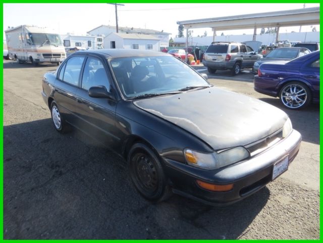 1993 Toyota Corolla LE Used 1.6L I4 16V Automatic NO RESERVE 1993 Toyota Corolla LE