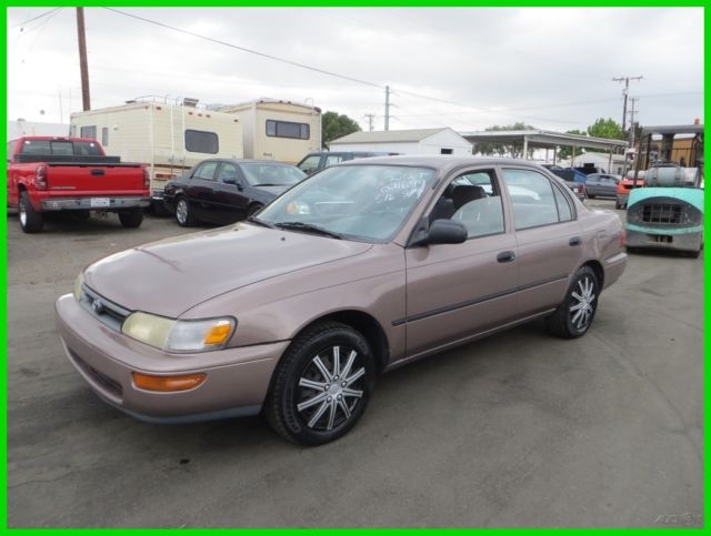 1993 Toyota Corolla Standard Used 1.6L I4 16V Automatic Sedan NO RESERVE 1993 Toyota Corolla Standard