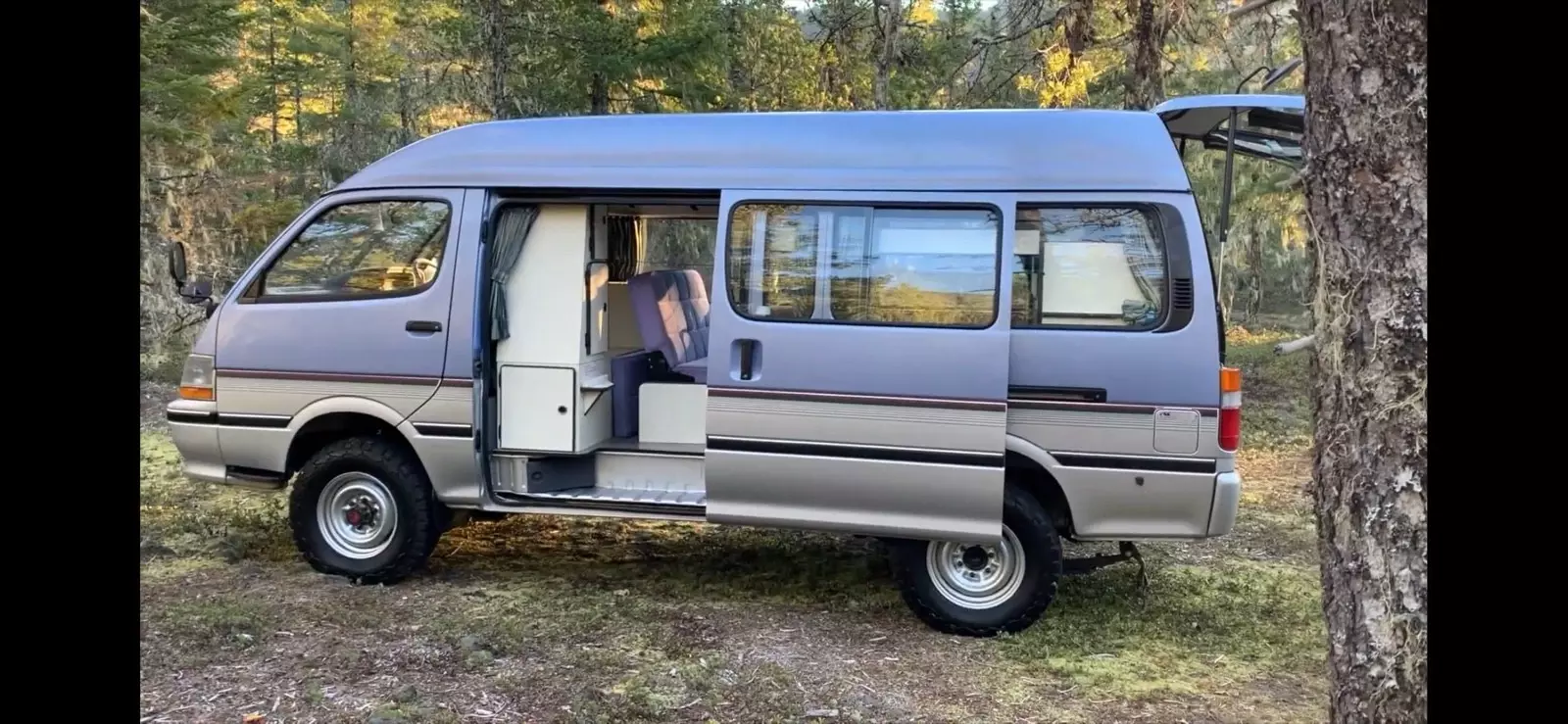1993 Toyota Hiace Van Grey 4wd Long Wheel Base 1993 Toyota Hiace 4wd Long Wheel Base