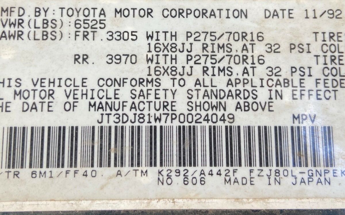 1993 Toyota Land Cruiser - photo 4