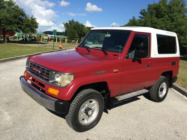 1993 Toyota Land Cruiser LJ73 2.4L Turbo Diesel Engine 4x4 5 speed 1993 Toyota Land Cruiser LJ73 2.4L Turbo Diesel Engine