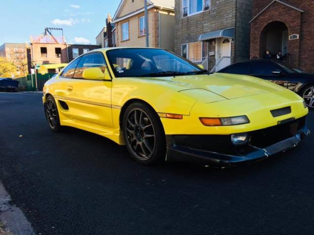 1993 Toyota MR2 GT-S TURBO 5 SPEED HARDTOP YELLOW 3S-GTE PowerFC JDM RHD Manual 1993 Toyota MR2 GT-S Turbo