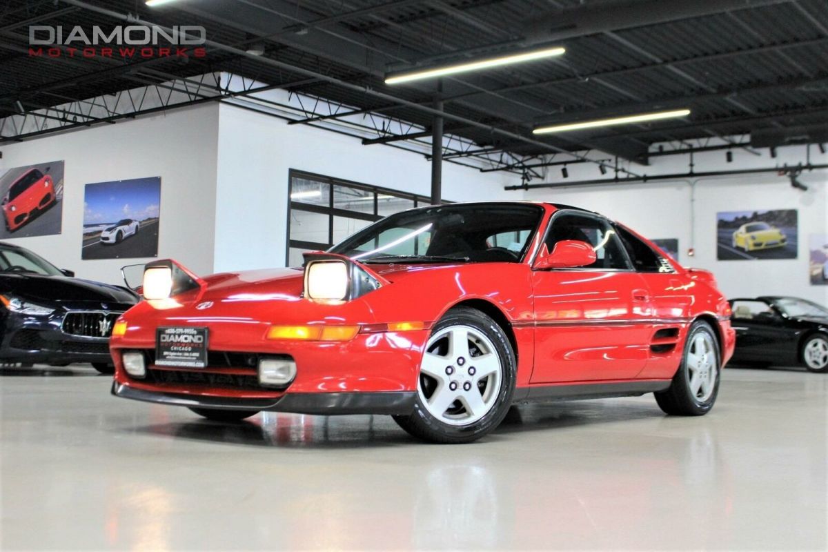 1993 Toyota MR2 Turbo 123955 Miles Super Red Coupe I4 2.0L Turbo 5 Speed Manual 1993 Toyota MR2 Turbo