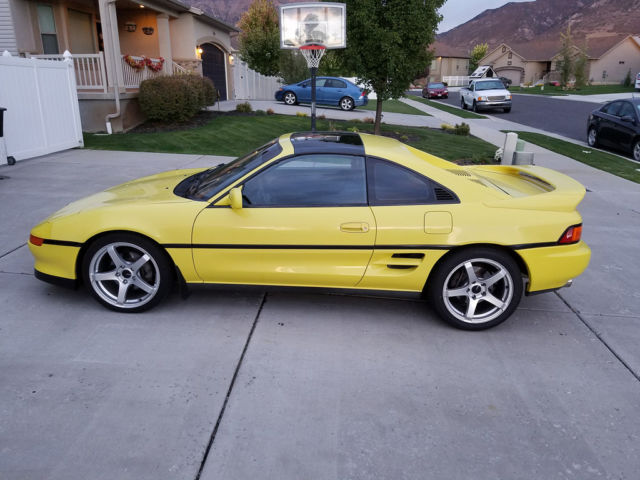 1993 Toyota MR2 Turbo w/T-Tops - Signal Yellow - 118,000 Miles 1993 Toyota MR2 Turbo