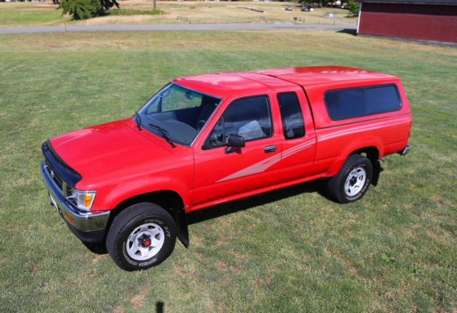 1993 Toyota PICK UP 4X4 LOW MILES TACOMA SR5 DLX TOYOTA PICK UP TACOMA 4X4 22RE - photo 2