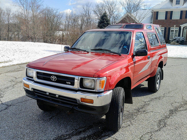 1993 Toyota Pickup Regular Cab DLX 4x4 5spd 82K Original Miles V6 3.0L 4WD NR - photo 5