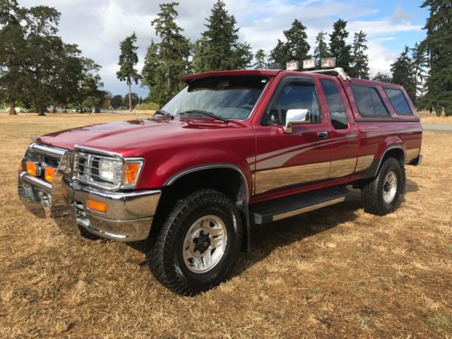 1993 Toyota SR5 Pickup 85k ORIGINAL Miles 4WD NO RESERVE A/C 1 OWNER RUST FREE 1993 Toyota Other SR5