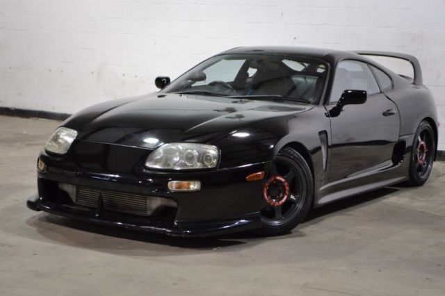 1993 Toyota Supra 26023 Miles Black coupe 2JZ-GTE 6 speed Manual V160 Turbo 1993 Toyota Supra