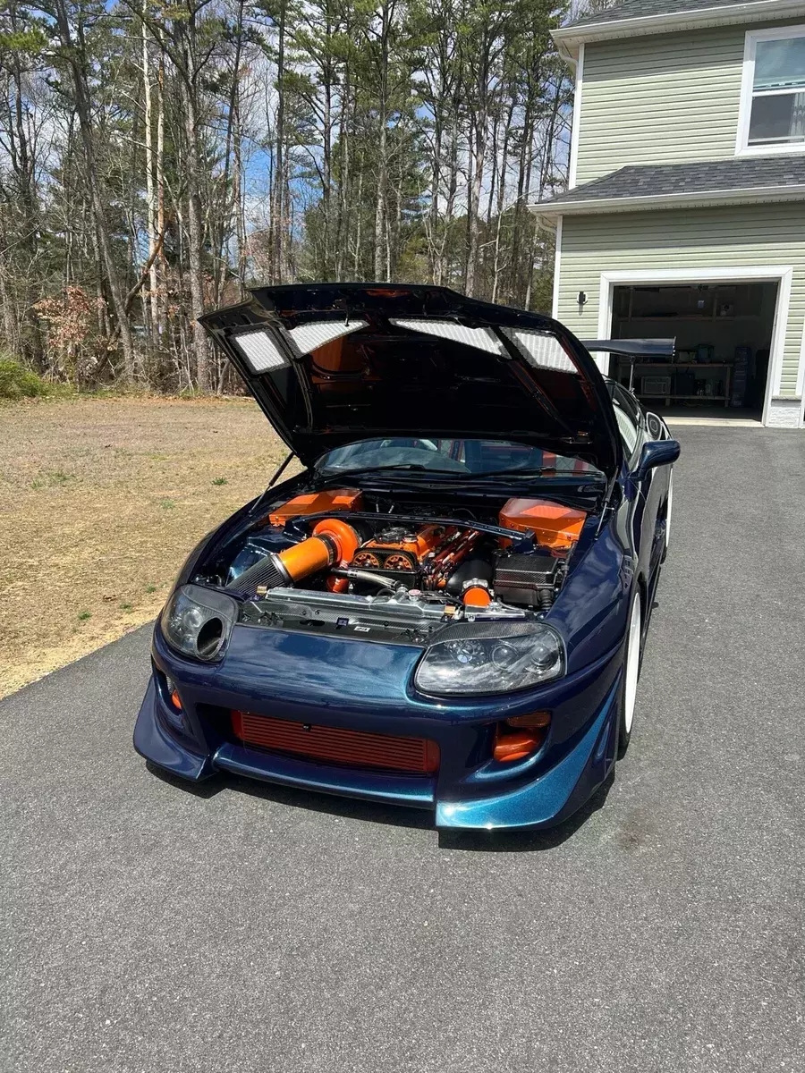 1993 Toyota Supra Coupe Blue 1993 Toyota Supra