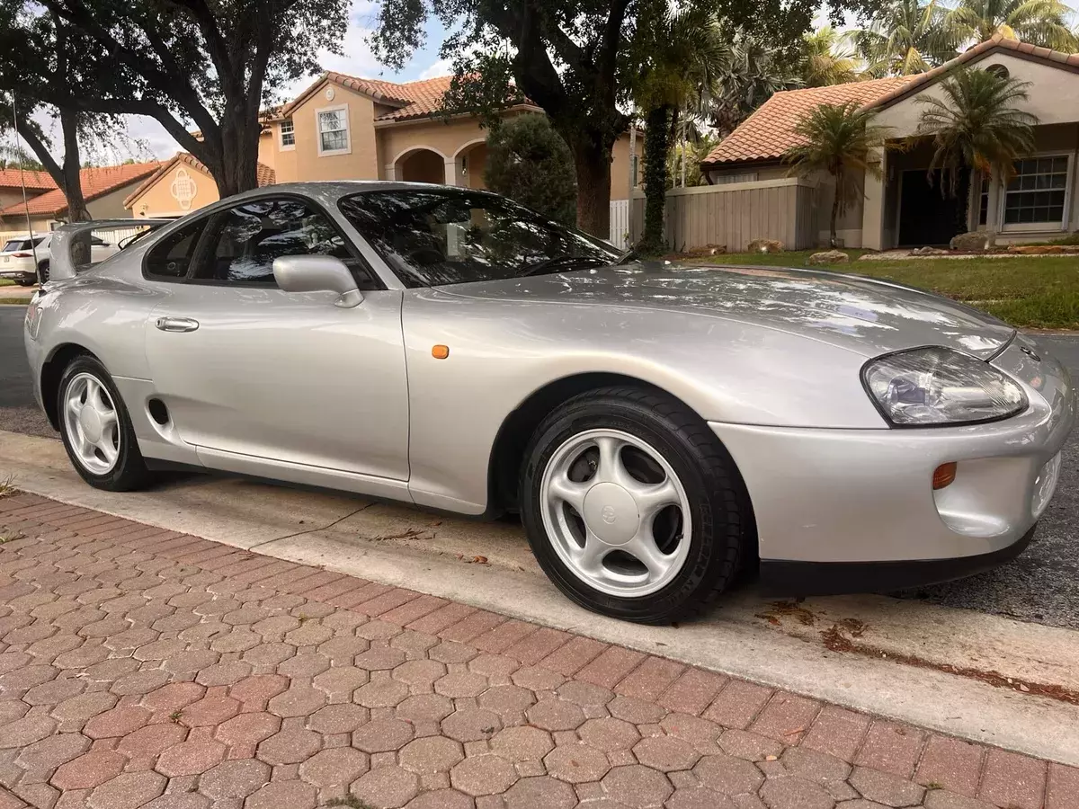 1993 Toyota Supra Grey 2D 1993 Toyota Supra 2D