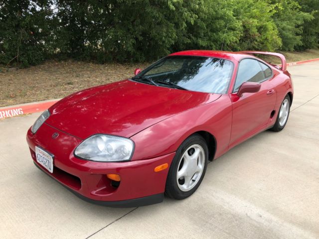 1993 Toyota Supra Non Turbo Auto Targa 2-Door Only 24K miles 1993 Toyota Supra
