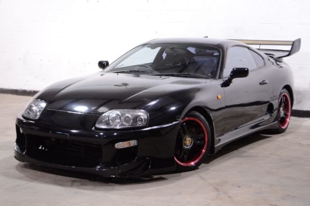 1993 Toyota Supra SZ 88,435 Miles Black coupe 2JZ-GE 5 speed Right Hand Drive 1993 Toyota Supra