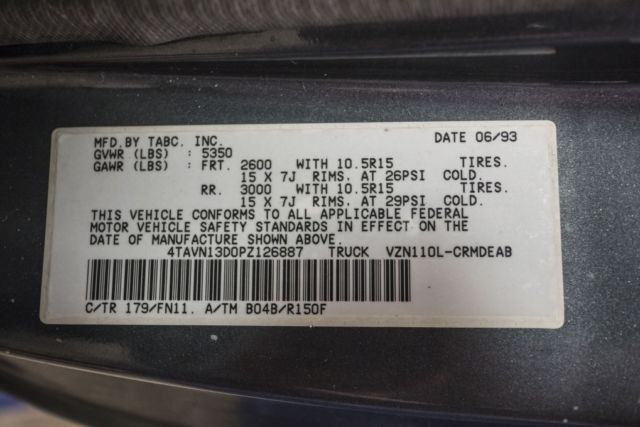 1993 Toyota Tacoma 4x4 - photo 9
