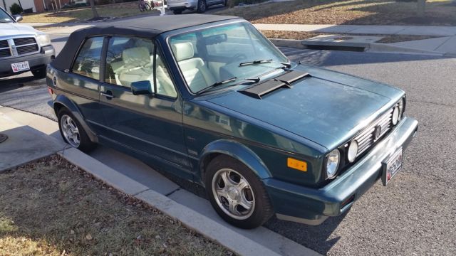1993 VOLKSWAGEN COLLECTORS EDITION CABRIOLET KARMANN 1993 Volkswagen Cabrio Collectors Edition