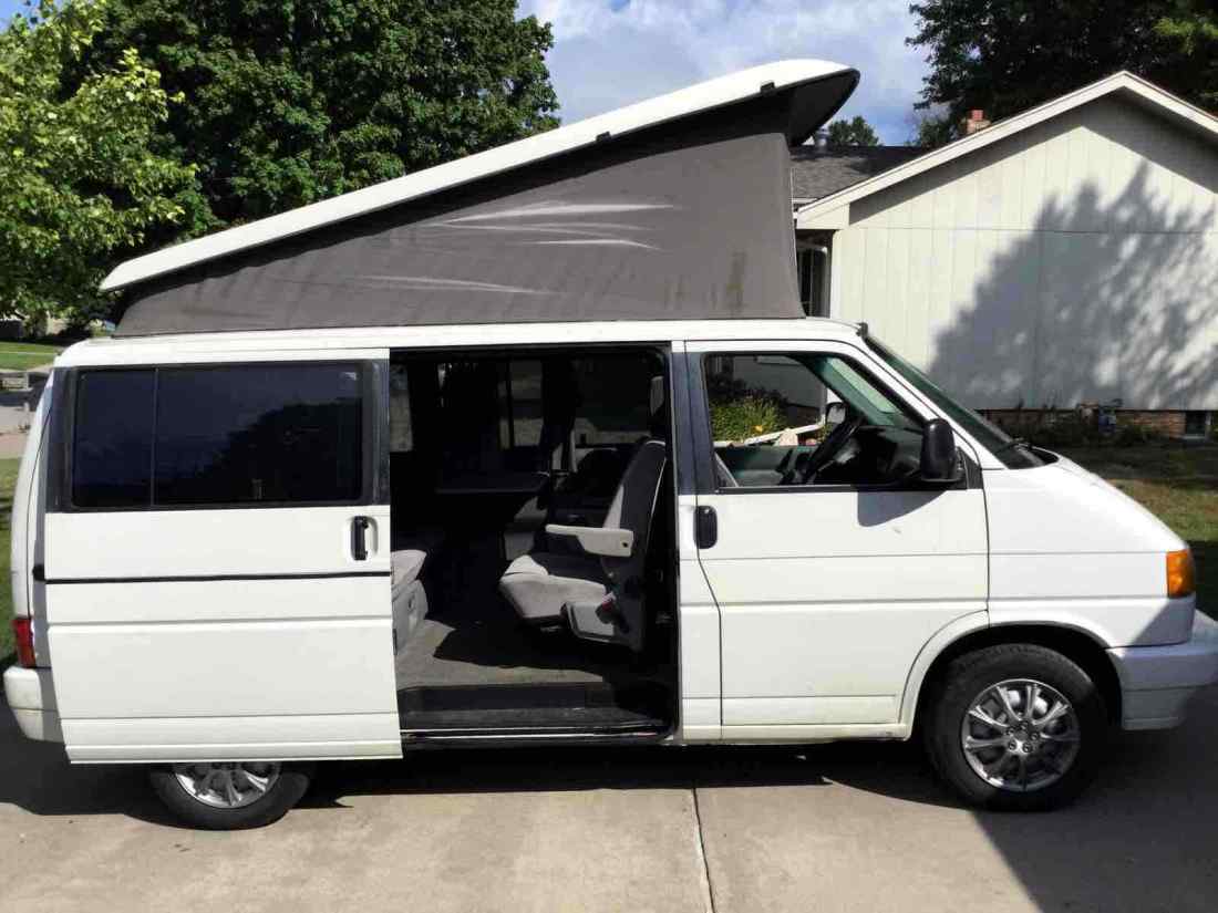 1993 Volkswagen EuroVan Van White FWD Automatic MV 1993 Volkswagen EuroVan MV