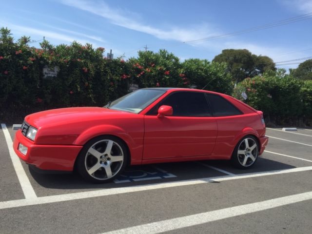 1993 Volkswagen VW Corrado SLC VR6 Flash Red 1993 Volkswagen Corrado SLC