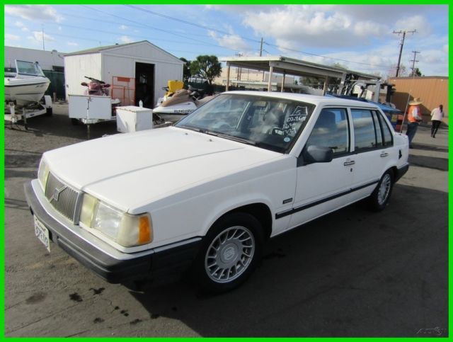 1993 Volvo 960 Used 2.9L I6 24V Automatic Sedan No Reserve 1993 Volvo 960