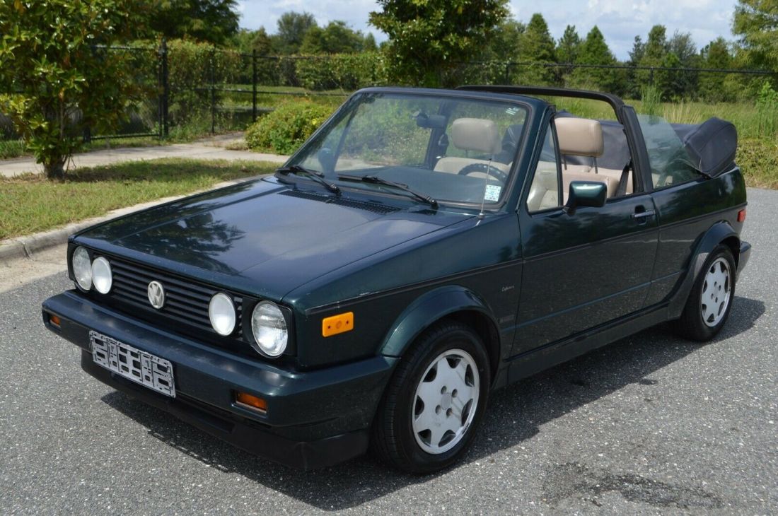 1993 VW CABRIOLET CLASSIC COLLECTOR EDITION IN VERY GOOD ORIGINAL CONDITION BID! 1993 Volkswagen Cabrio CLASSIC COLLECTOR EDITION