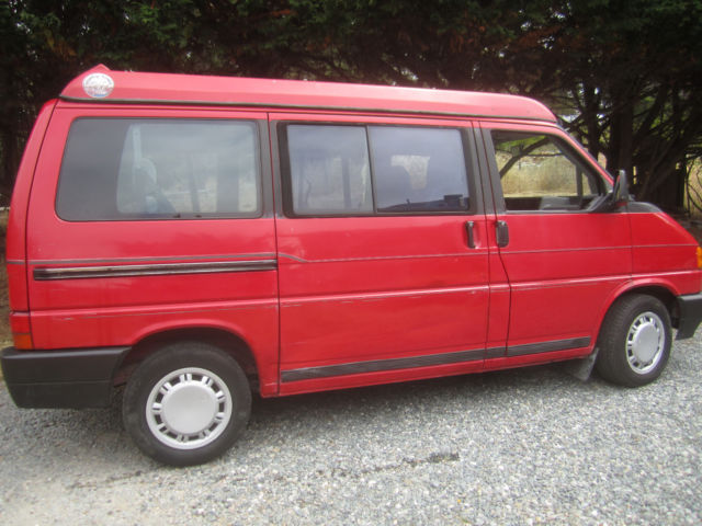 1993 Volkswagen EuroVan MV Standard Passenger Van 3-Door Pop top Camper - photo 12