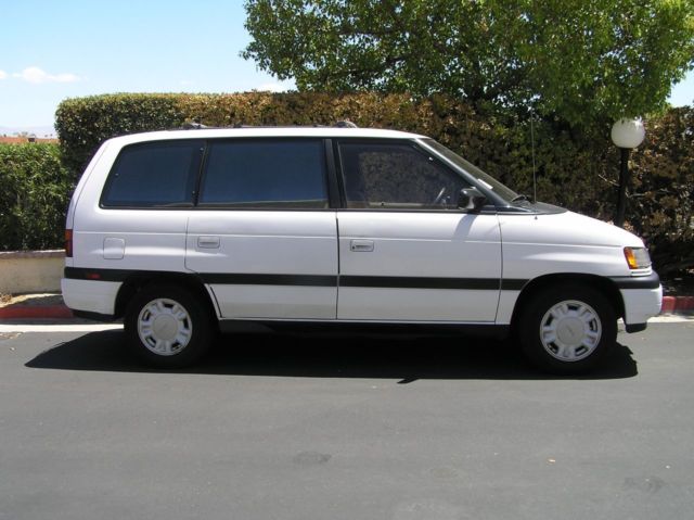 1993 White Mazda Mini Passenger Van 3L V6 runs great! 1993 Mazda MPV