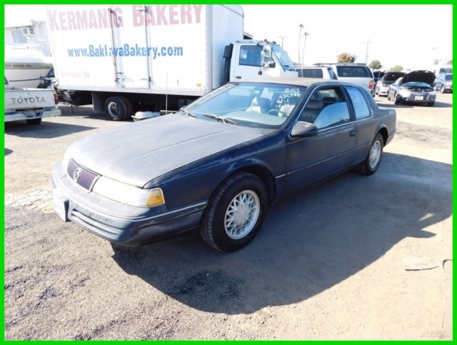 1993 XR7 Used 3.8L V6 12V Automatic Coupe Premium 1993 Mercury Cougar XR7