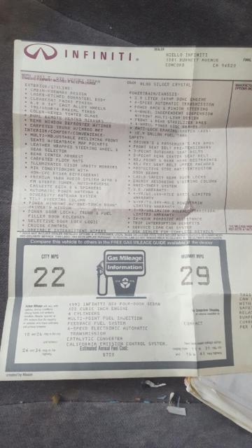 1993 Infiniti G - photo 6
