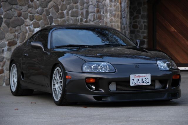 1993.5 Toyota Supra, Anthracite 1A1 Wingless HardTop 6-speed turbo. Rare 1 of 19 1993 Toyota Supra Hardtop